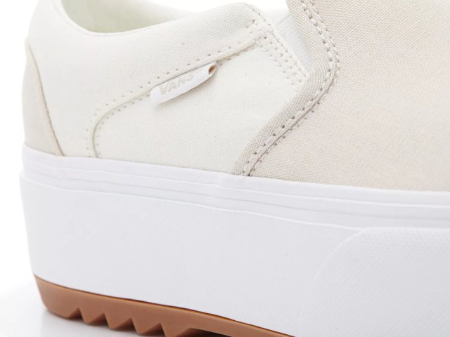 Vans asher platform slip on cheap