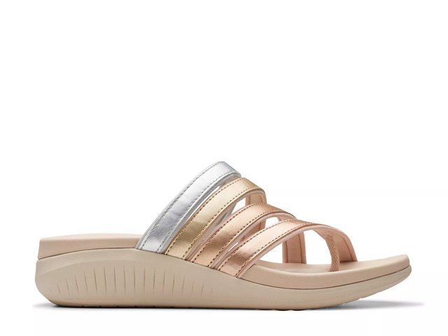 Clarks Cloudsteppers Glide Wedge Sandal
