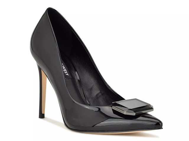 Dsw black patent cheap leather pumps