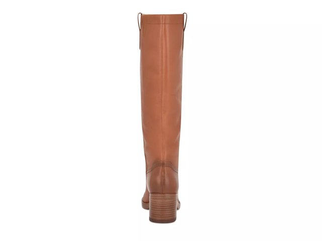Nine west hotsell riding boots cognac