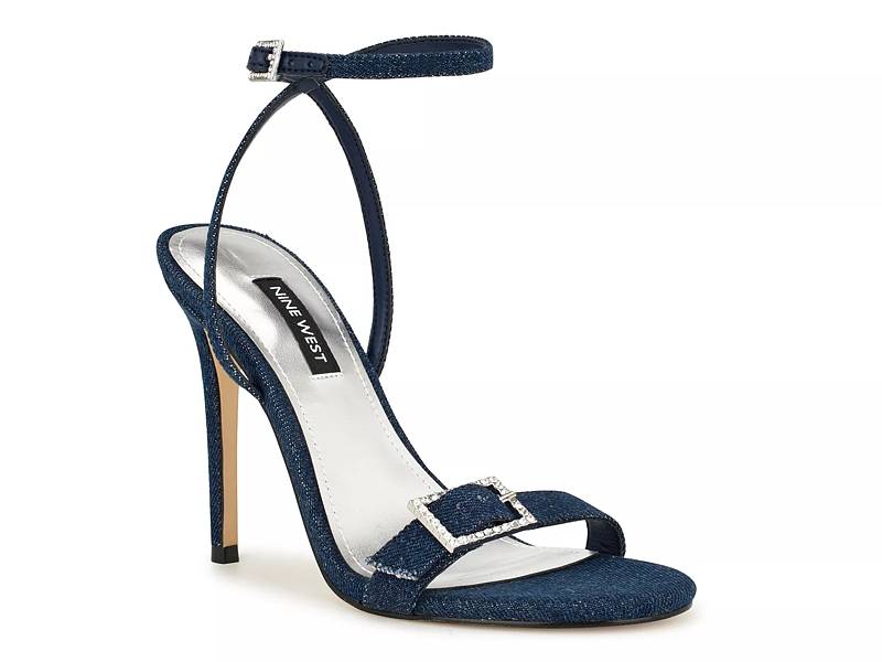 Nine west shop navy blue sandals