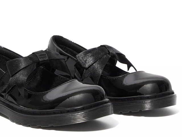 Doc martens school shoes with bow hotsell