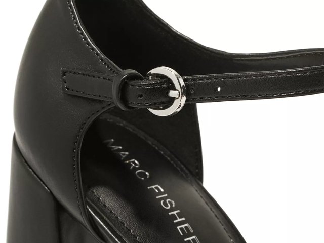 Marc fisher on sale black leather pumps