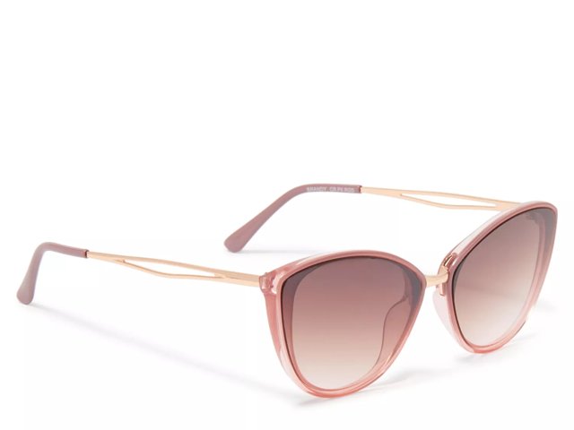 Rose gold cat eye sunglasses hotsell