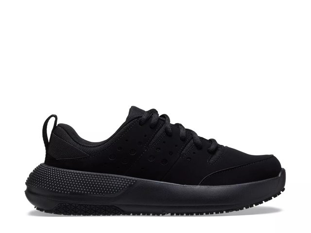 Black crocs work shoes clearance