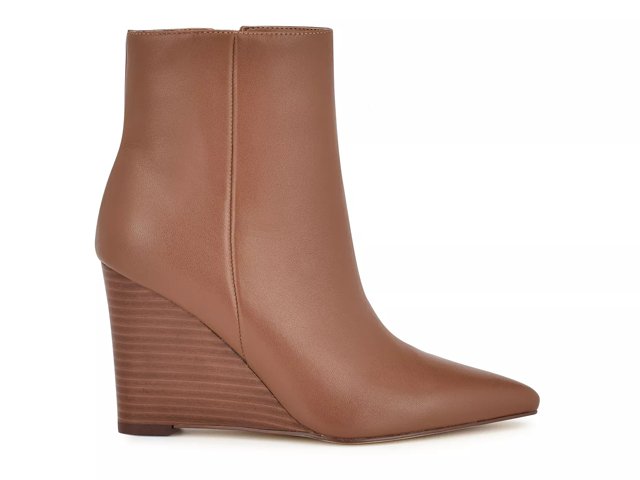 Nine west outlet carter wedge booties