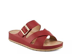 Red 2024 sandals dsw