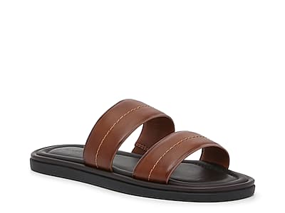 kpoplk Men Sandals,Men Leather Sandals Summer Casual Vacation Beach Shoes  Outdoor Non-Slip Sneakers(Brown) 