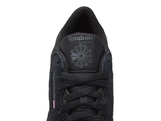 Reebok classic nylon all black clearance