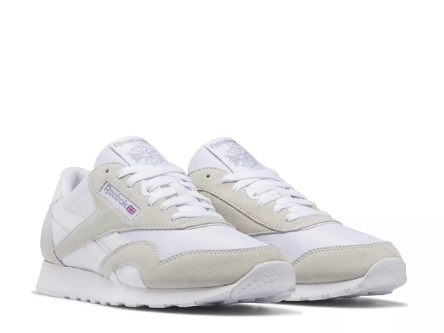 Reebok classic nylon light grey sale