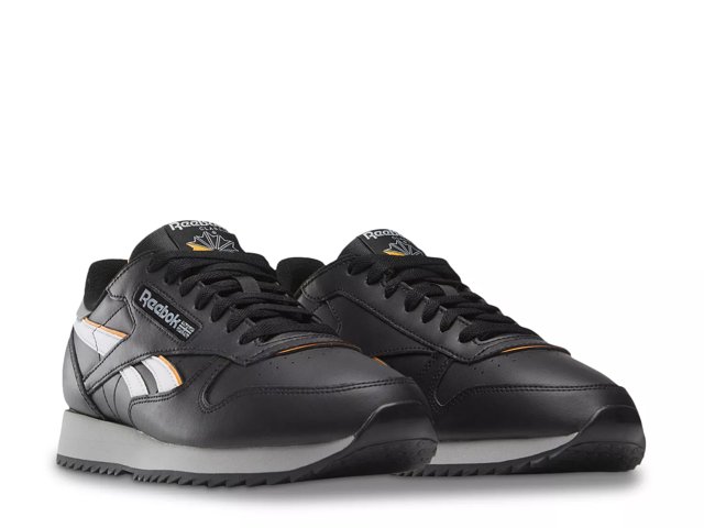 Reebok Classic CLASSIC LEATHER Black - Free delivery