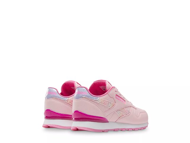 Reebok Toddler Girls Classic Leather Rainbow Casual Sneakers from