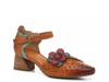 Noemi Pump Camel Brown/Green/Magenta view