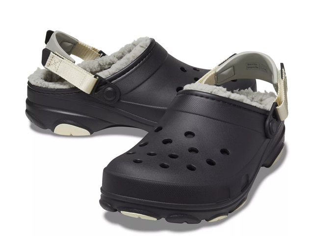 Crocs with fur dsw best sale