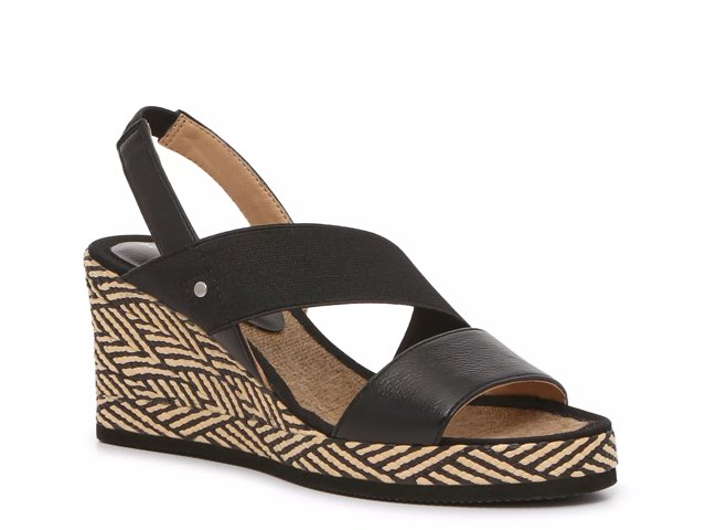Adrienne Vittadini Bandelle Wedge Sandal Free Shipping DSW