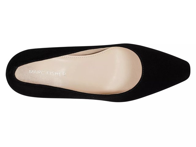 Marc fisher cheap black suede pumps