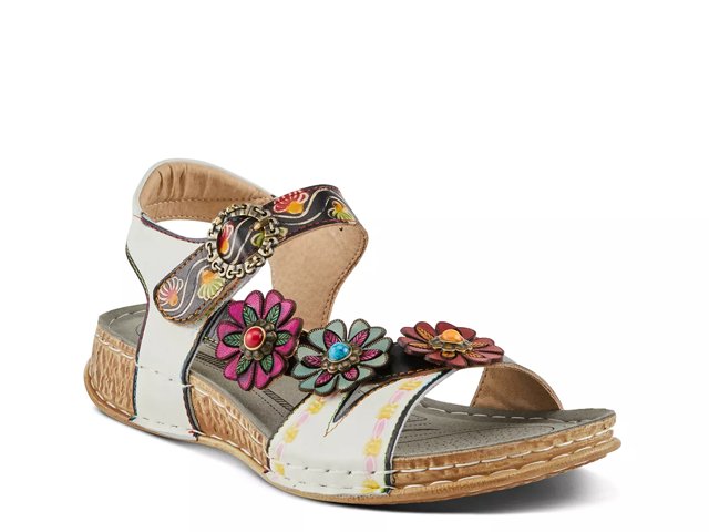 L Artiste by Spring Step Nadira Sandal Women s Multicolor Size EU 36 US 6 Sandals Ankle Strap