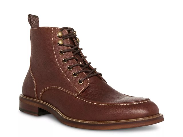 Steve madden online boots red laces