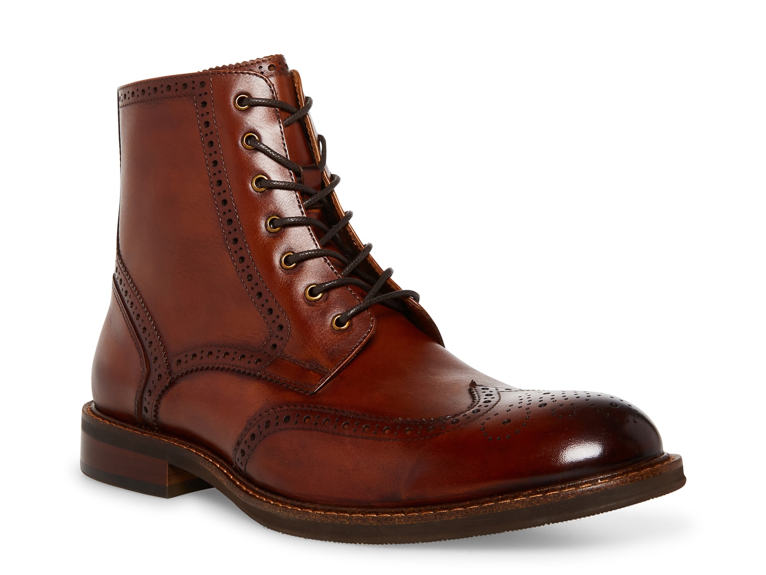 Steve Madden Xandy Wingtip Boot - Free Shipping | DSW