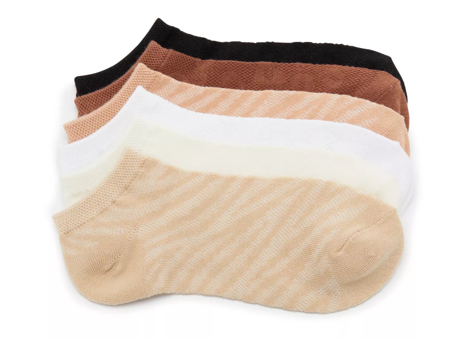 HUE Hosiery Air Cushion Sport Women's No Show Socks - 3 Pack - Free  Shipping