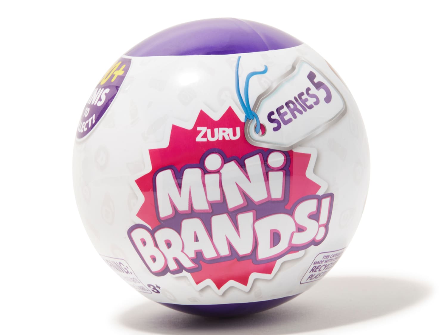 5 Surprise Mini Brands! Series 3 (Collectors Case Plus 2 Mystery Balls)