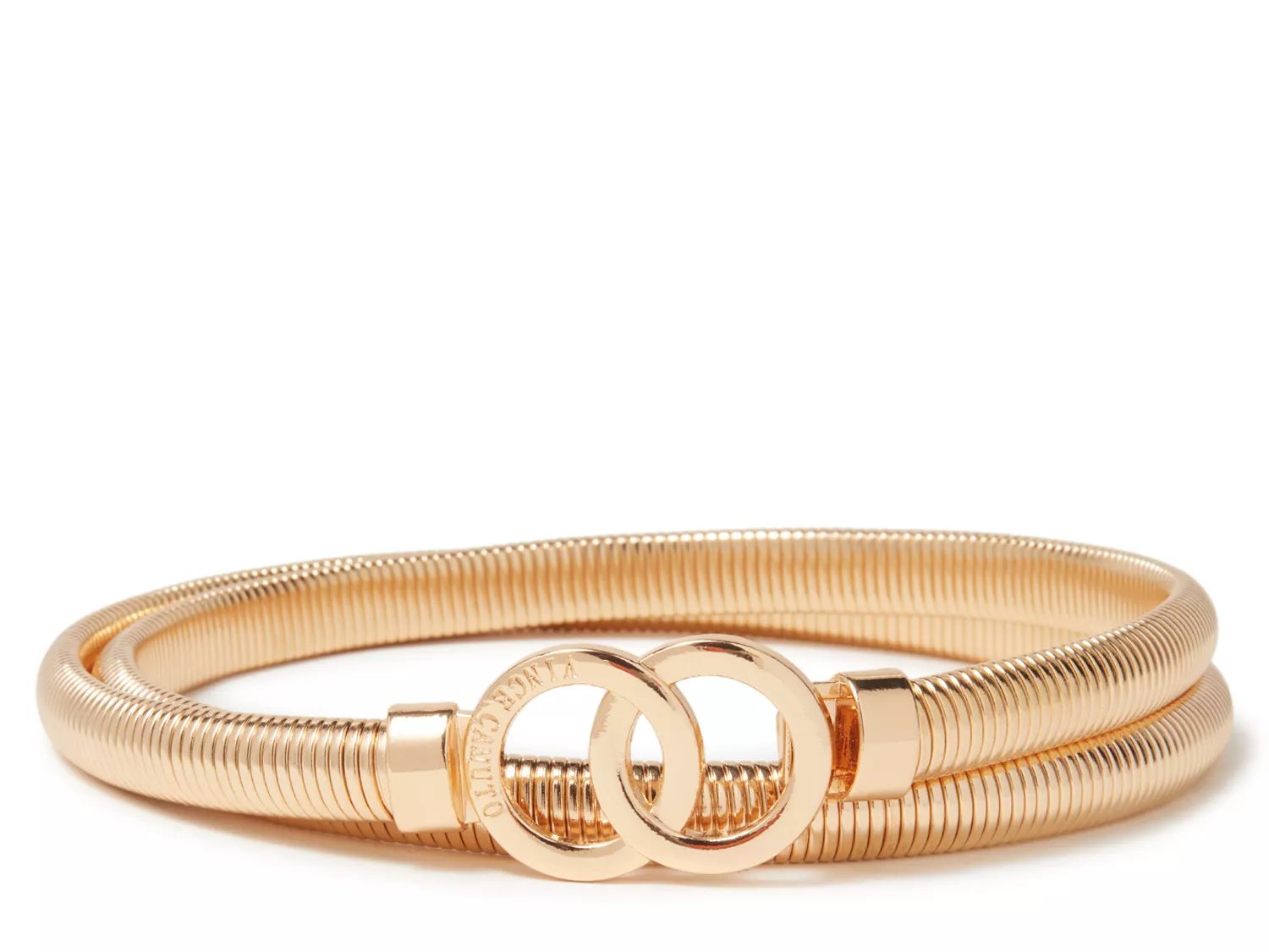 Vince Camuto Double Ring Cobra Women's Belt - Free Shipping