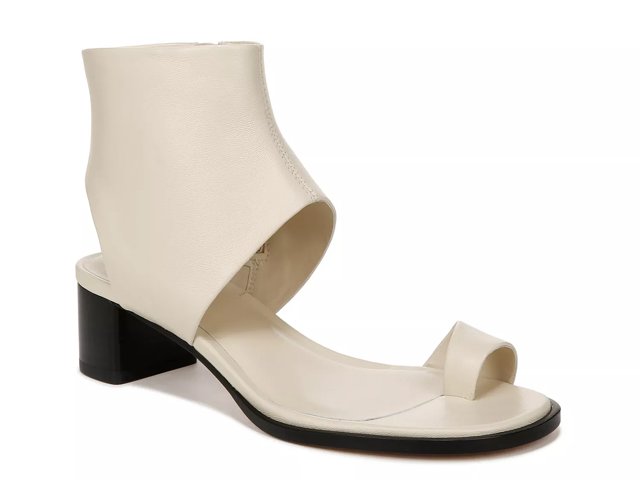 Vince white sandals discount