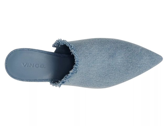 Vince white shop mules