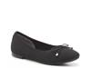 Sasha Ballet Flat Black view