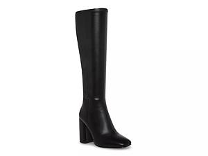 Steve madden peep on sale toe thigh high boots