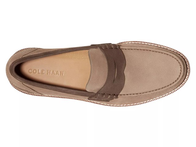 Cole haan suede penny loafers top