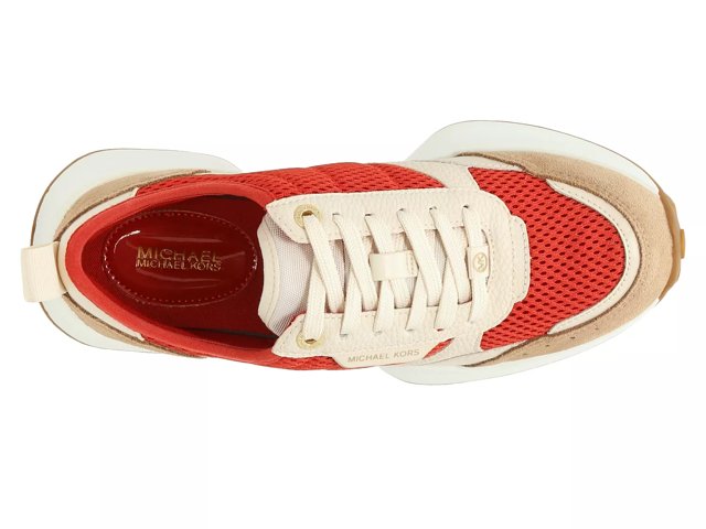 Michael kors tennis shoe womens orange hotsell
