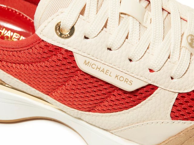 Michael kors tennis shoe mens deals orange