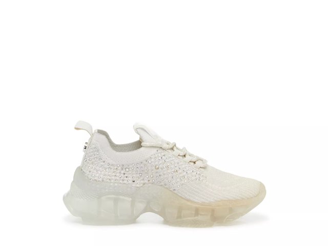 スニーカー Steve Madden Madden Privy Ld43 Steve Madden Privy 951 Crystal-Embellished Woven Low-Top