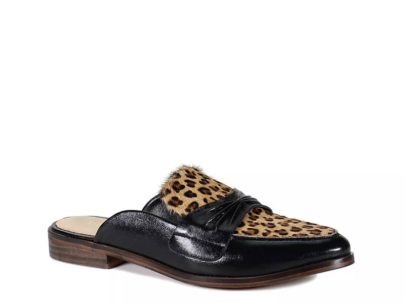 Cole haan sale leopard mule