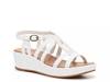 Wilma Wedge Sandal White view