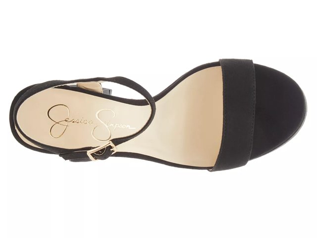 JESSICA SIMPSON*ブロックヒール*ダブルストラップサンダルXilka JESSICA SIMPSON*ブロックヒール*ダブルストラップサンダルXilka