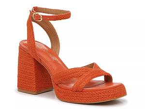 Orange 2024 heels dsw