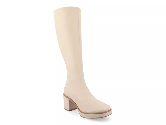 Journee Collection Alondra Wide Calf Platform Boot Free Shipping