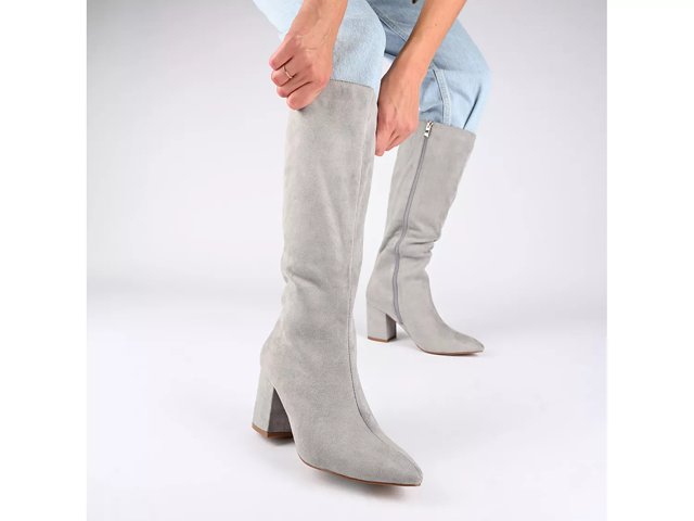 Journee collection bazel over the knee combat online boot