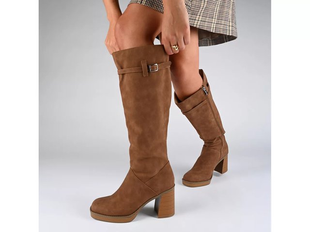 Journee Collection Letice Platform Boot