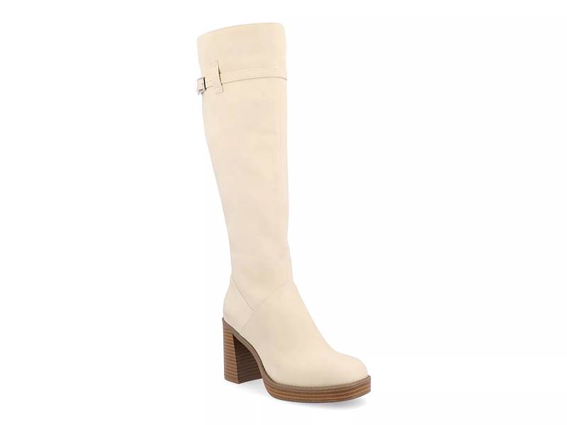 Journee Collection Langly Wide Calf Wedge Boot - Free Shipping | DSW