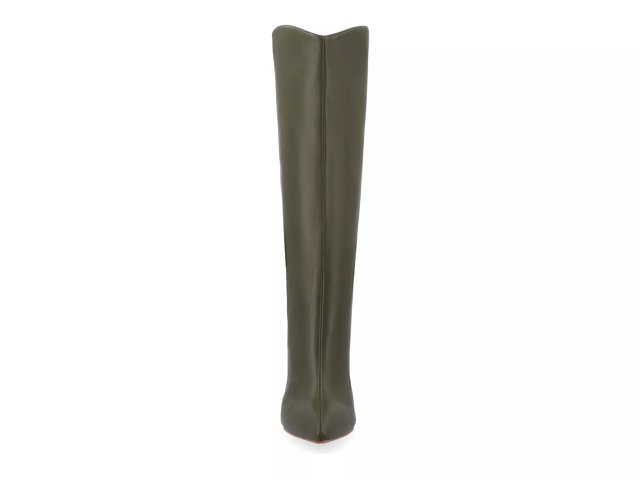 Olive wide calf boots online