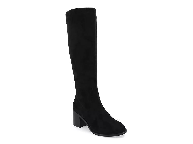 womens black calf boots uk