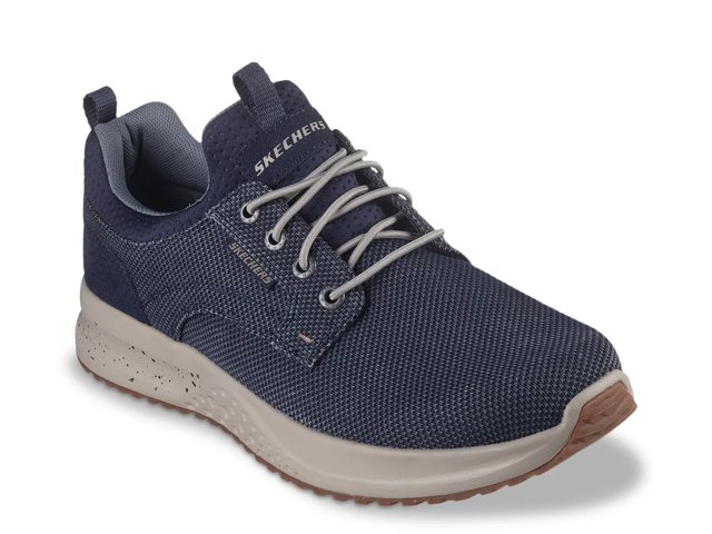 Skechers Men s Relaxed Fit Fletch Oxley Memory Foam Casual Sneakers from Finish Line Blu blue Size 8