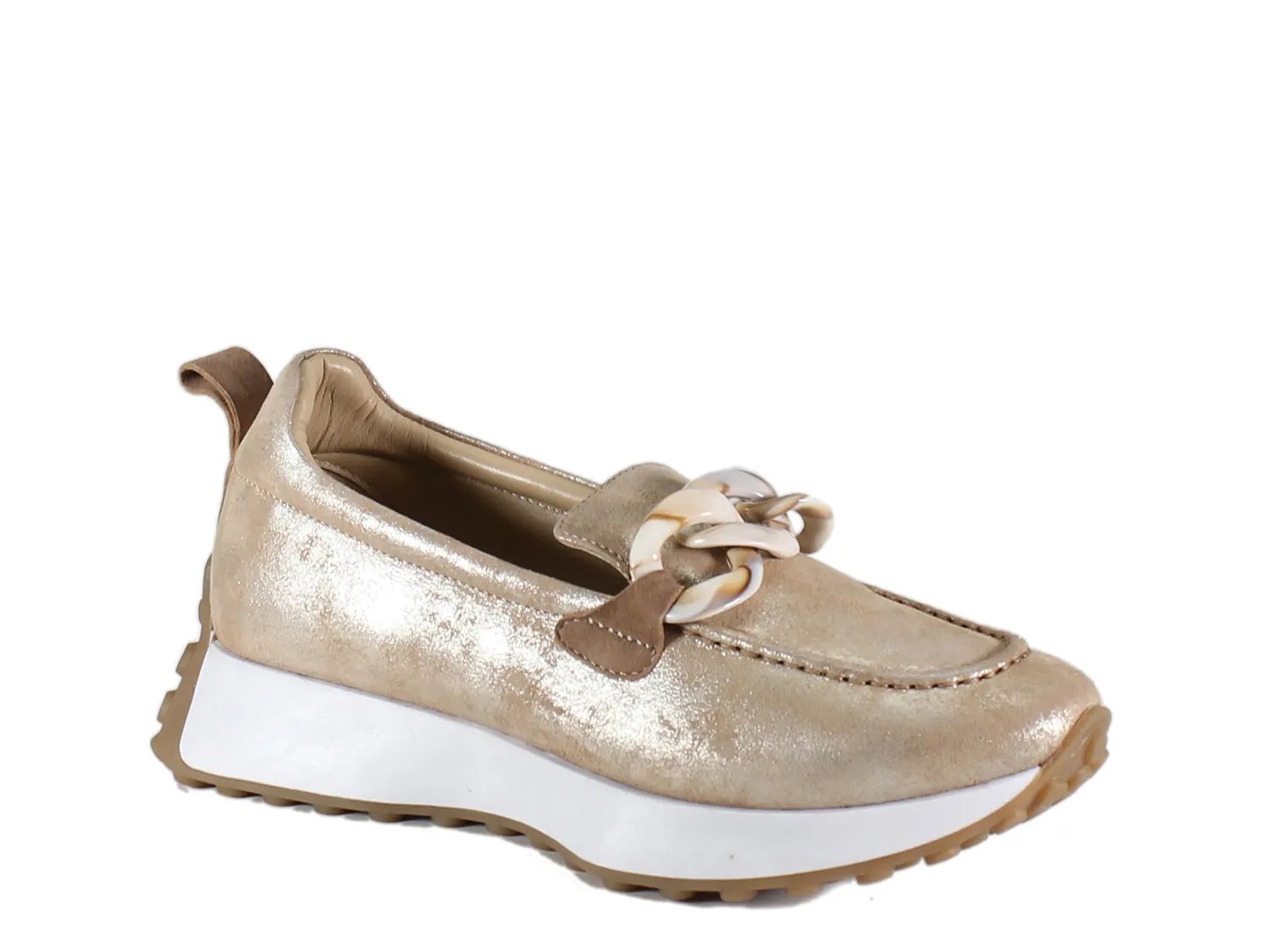 Diba True Kind Words Sneaker | Women's | Gold Metallic | Size 10 | Slip-Ons | Sneakers