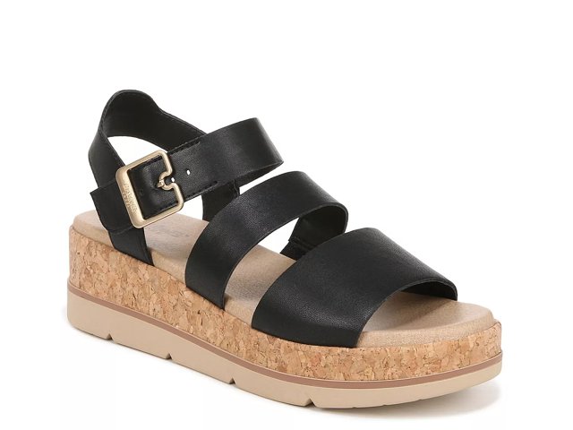 Once Twice Wedge Sandal