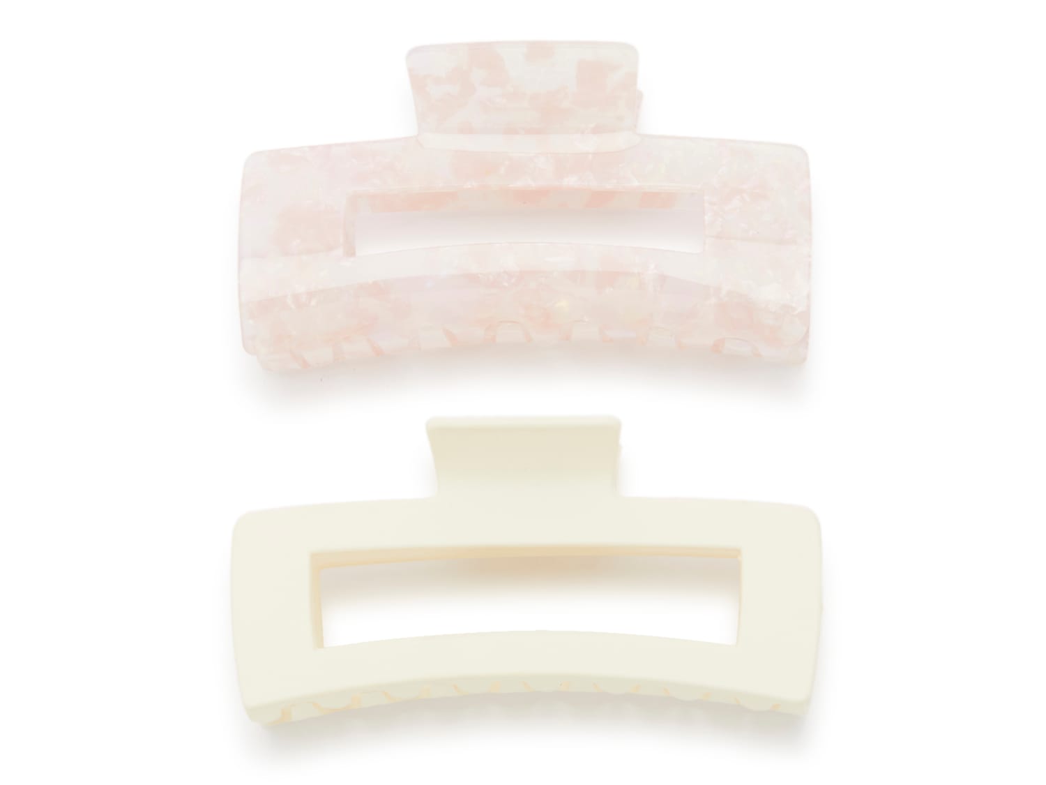 Jumbo Claw Hair Clip Set - 2 Pack