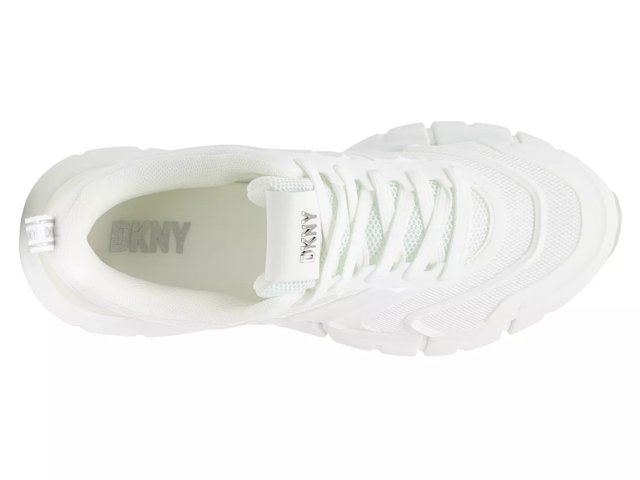 Dkny white sneakers discount