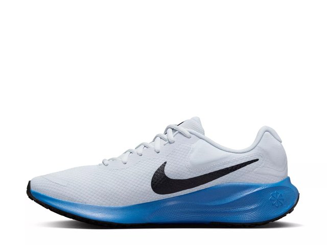 Nike revolution black blue best sale